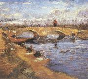 Vincent Van Gogh The Gleize Brideg over the Vigueirat Canal (nn04) oil